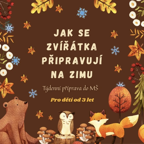 Zvířátka se připravují na zimu 1