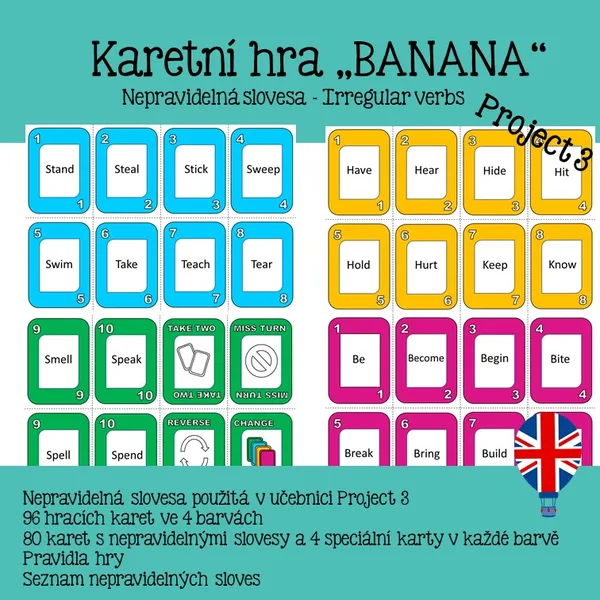 BANANA-Irregular verbs 1