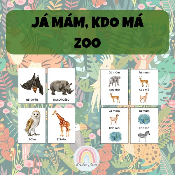 Já mám, kdo má? - Zvířata ze ZOO 1