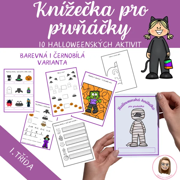 Halloweenská knížečka pro prvňáčky 1