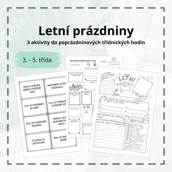 Letní prázdniny 1