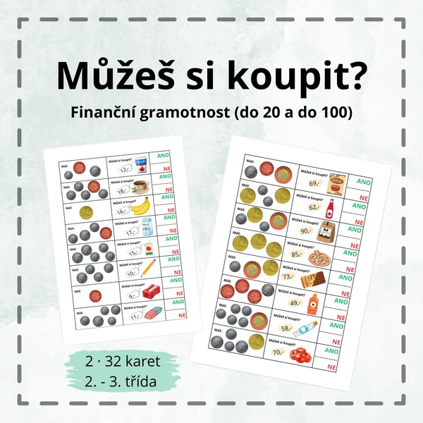 Můžeš si koupit? (do 20 a do 100) 1