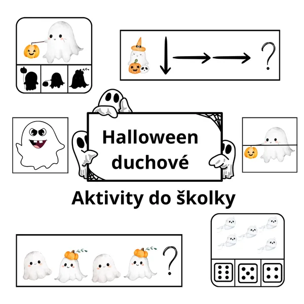 Halloween duchové 👻🤍 1