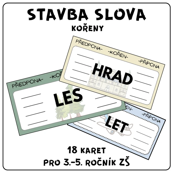 Stavba slova - kořeny 1