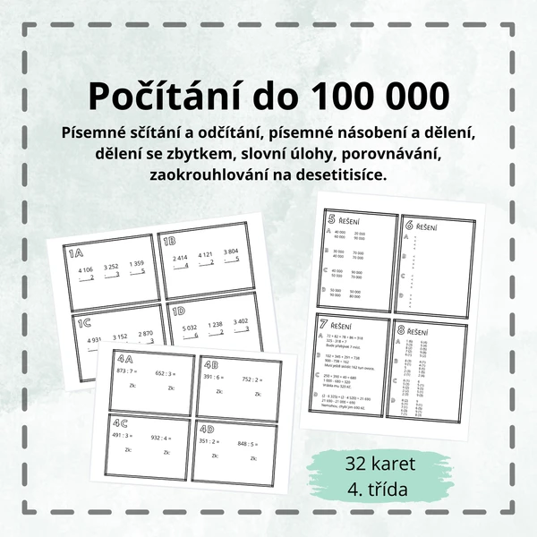 Počítání do 100 000 1