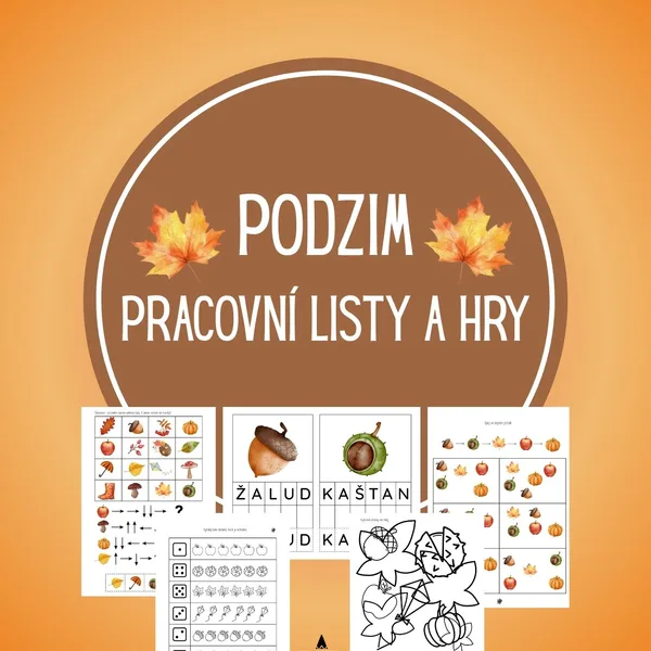 Podzim - pracovní listy a úkoly 1