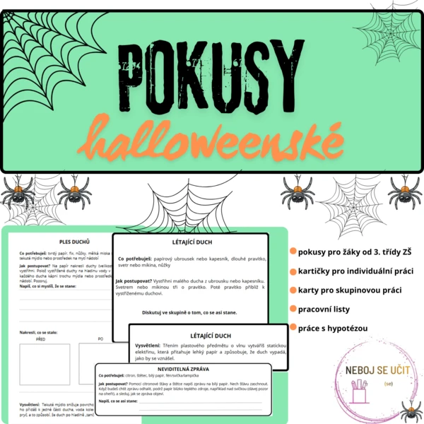 Halloweenské pokusy 1
