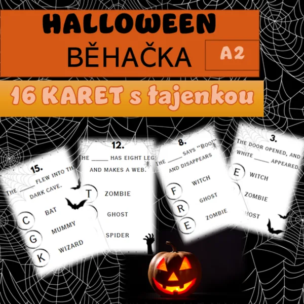 Halloween - běhačka  1