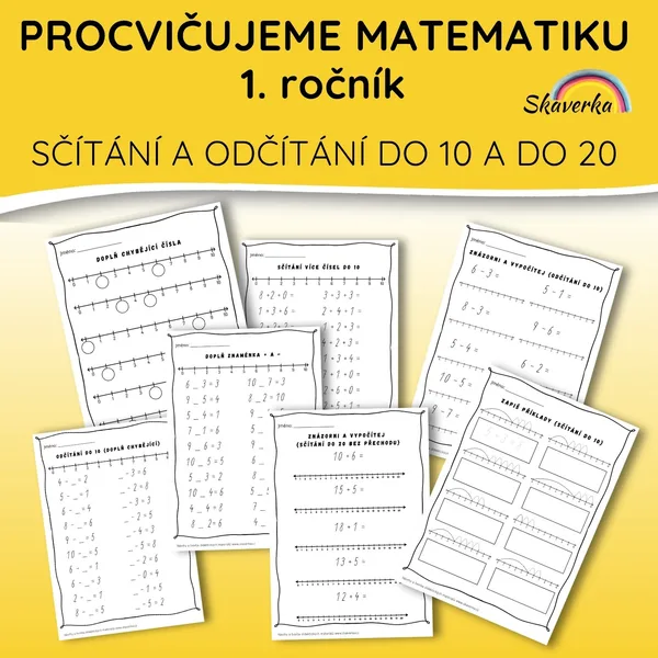 PROCVIČUJEME MATEMATIKU - 1. ročník  1