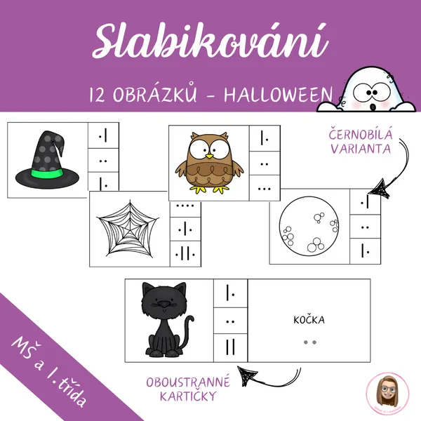 Slabikování - HALLOWEEN 1
