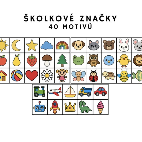 Školkové značky 1