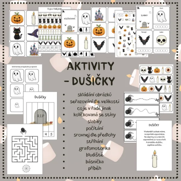 DUŠIČKY - aktivity 1