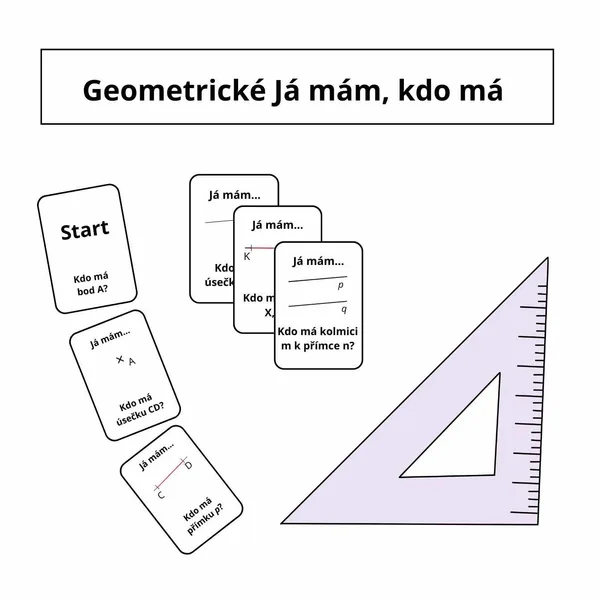 Geometrické Já mám, kdo má 1