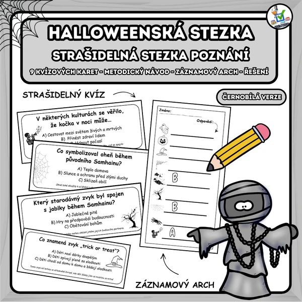 Halloweenská stezka - Strašidelná stezka poznání 1