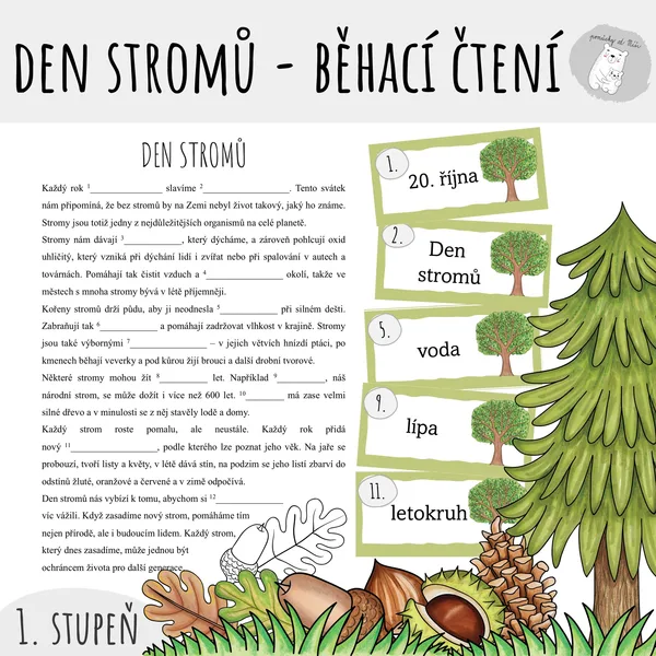 Den stromů - Běhací čtení  1
