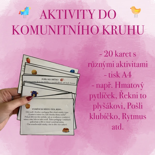 Aktivity do komunitního kruhu 1