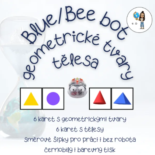 Blue bot/Bee bot geometrické tvary a tělesa 1