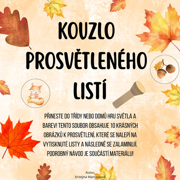 Kouzlo prosvětleného listí 1