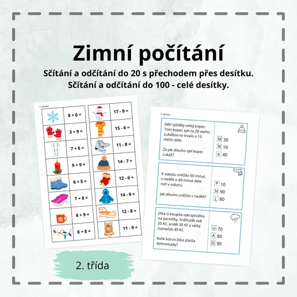 Zimní počítání 1