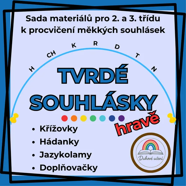 Tvrdé souhlásky hravě 1