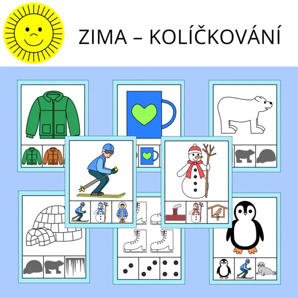 ZIMA - KOLÍČKOVÁNÍ 1