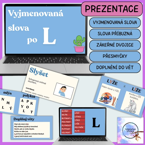 Vyjmenovaná slova po L - prezentace (význam slov) 1