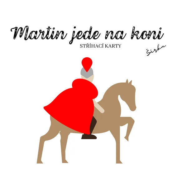 Martin jeden na koni - STŘÍHACÍ KARTY 1