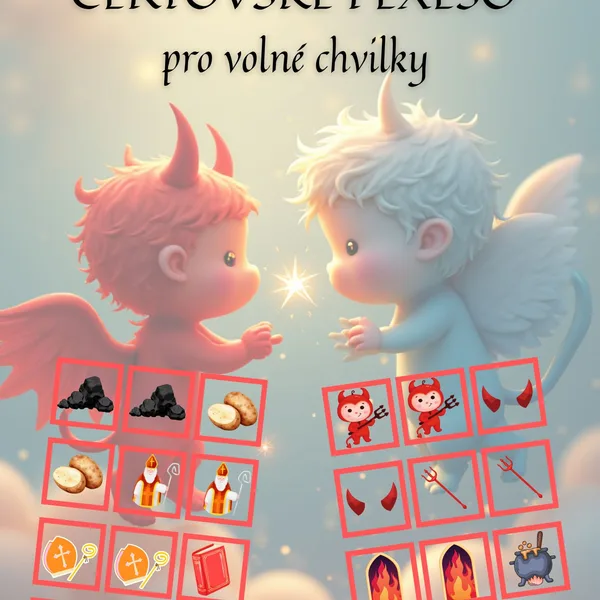 Čertovské pexeso pro volné chvilky 😈🔥 1