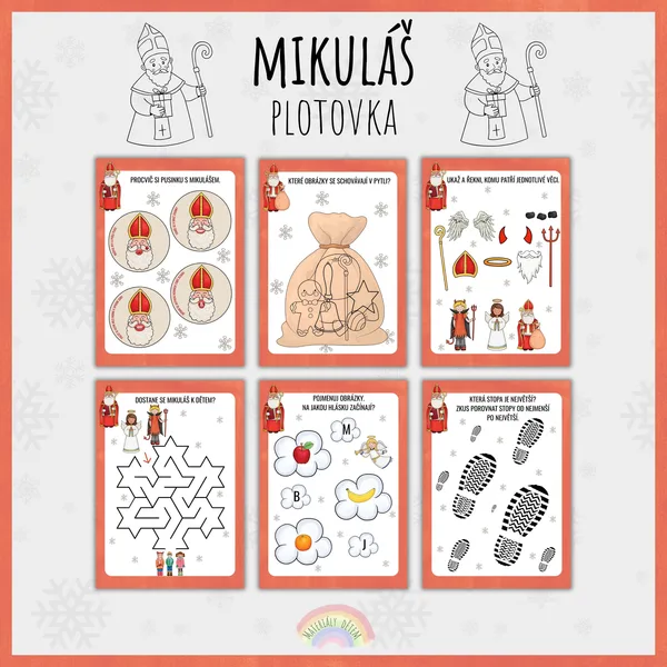 ❤️Mikuláš, plotovka❤️ 1