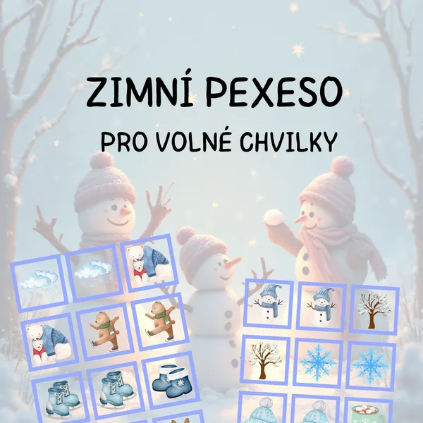 Zimní pexeso ❄ 1