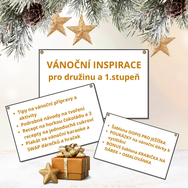 Vánoční inspirace pro družinu a 1. stupeň 1