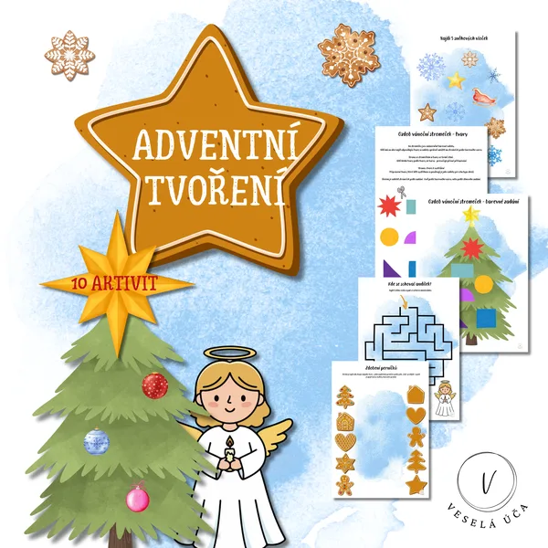 Adventní tvoření - 10 aktivit 1