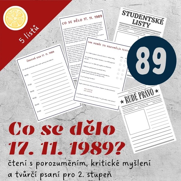 SAMETOVÁ REVOLUCE - CO SE DĚLO 17. 11. 1989? 1