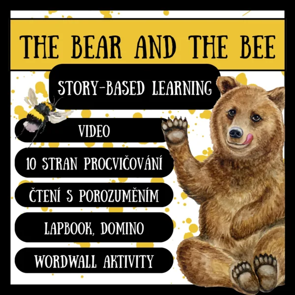 STORY-BASED LEARNING - video - lapbook - games - present simple - SBL 1