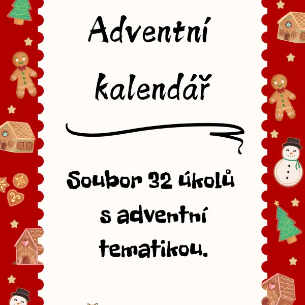 Adventní kalendář 1 1
