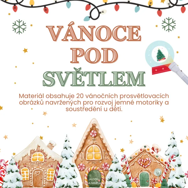 Vánoce pod světlem - 20 vánočních obrázků 1