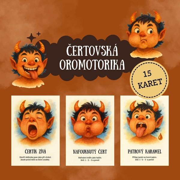 Čertovská oromotorika 1