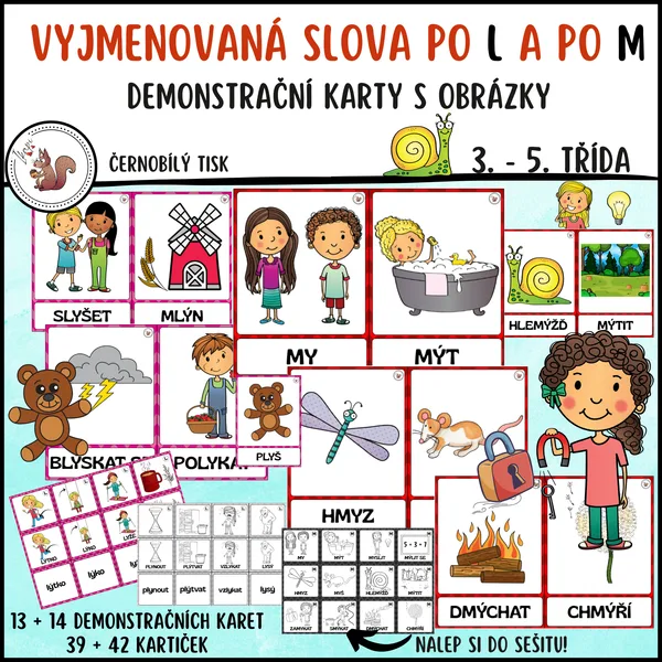 Vyjmenovaná slova po L a M 1