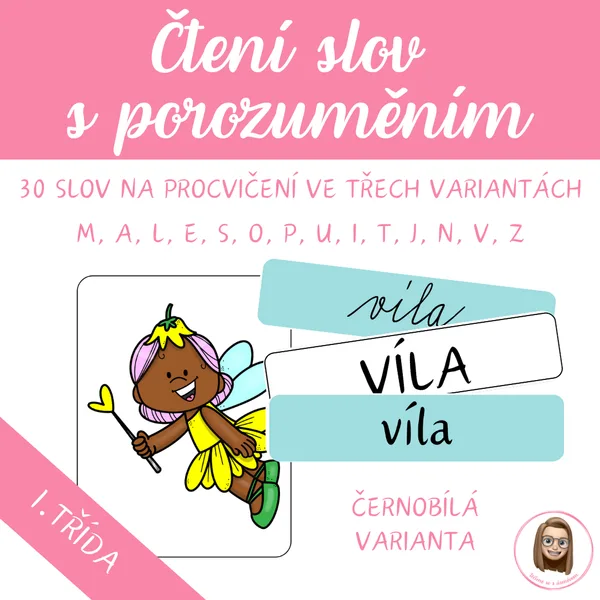 Čtení slov s porozuměním 1