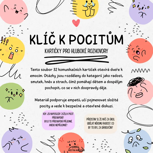 Klíč k pocitům - Mluvme o svých pocitech 1