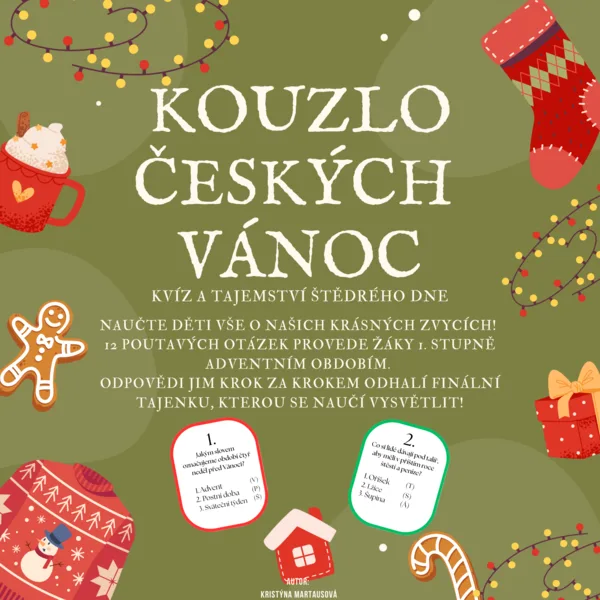 Kouzlo českých Vánoc - Běhací kvíz 1