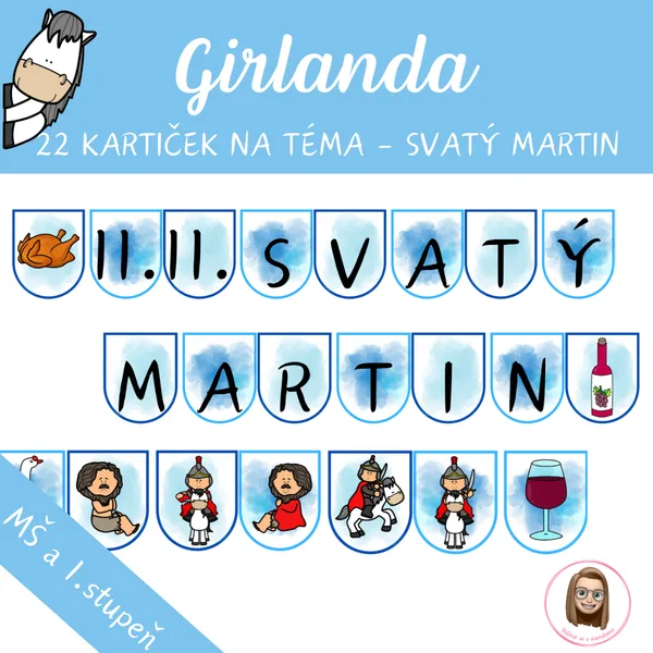 SV. MARTIN - girlanda 1