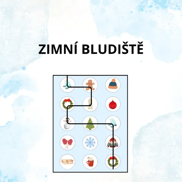 Zimní bludiště  1