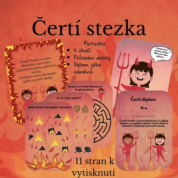 Čertovská stezka - plotovka  1
