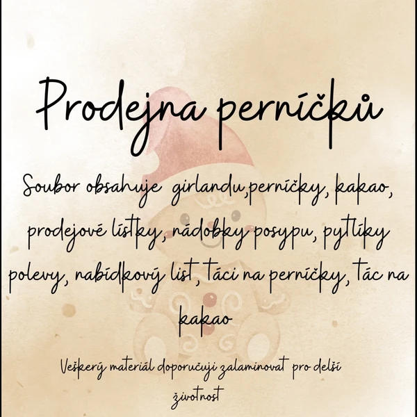 Prodejna perníčků 1