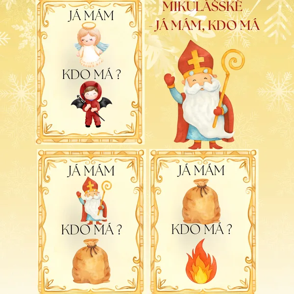 Mikulášská hra - Já mám, Kdo má? 1