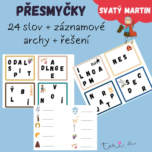 SVATÝ MARTIN - PŘESMYČKY 1