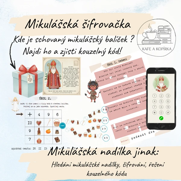 Sv. Mikuláš - mikulášská šifrovačka 1