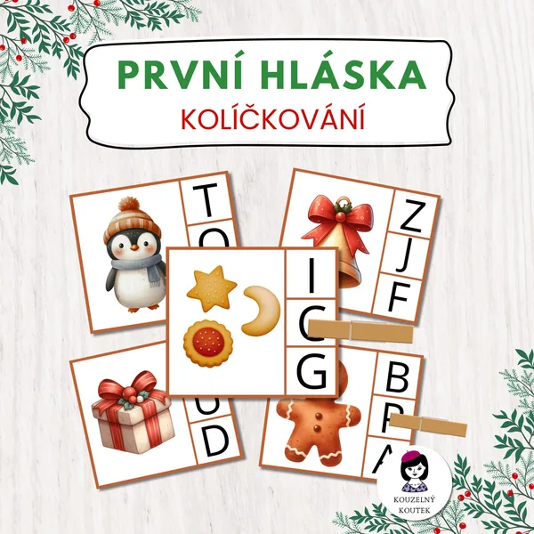 Počáteční hláska | první hláska | kolíčkování | Vánoce | zima | Advent 1