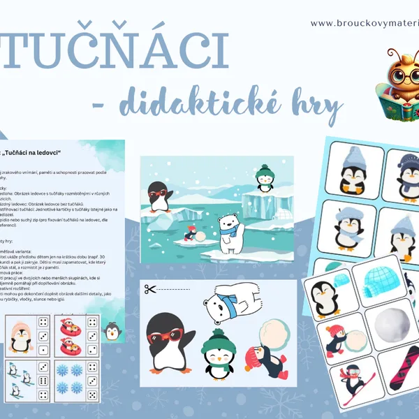 TUČŇÁCI - didaktické hry 1